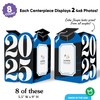 Big Dot of Happiness Blue 2025 Graduation Photo Holder Centerpieces,