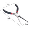 kiniza Needle Nose Pliers,Small Precision Needle Nose Pliers for Jewelry