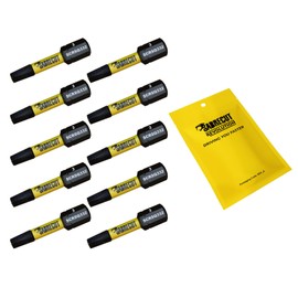 10 x SabreCut SCRSQ332_10 32mm SQ3 Square Magnetic Impact Screwdriver Driver Bits Set Single Ended Heavy Duty