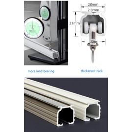 Ceiling Curtain Track Set,Room Divider Track, Shower Curtain Track Set with Hooks and All Accessories for Living Room, Bed Room, Closet and Sliding Door (champagne, For Spaces 6ft - 12ft Wide)