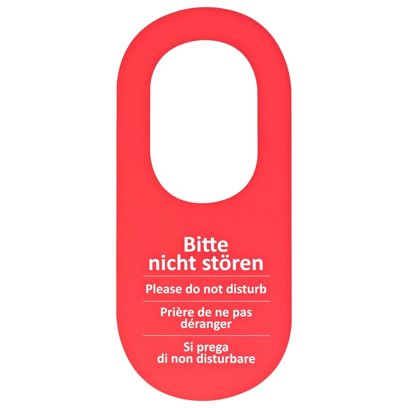50 Stück Türschild Hotel Bitte nicht stören - Zimmer aufräumen