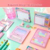 KOOBOOK Kawaii Planner Notebook Cute Memo Pads with Computer Game