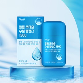 Furnit Potassium Potassium Moisture Balance 1500 120 tablets, 1 unit / 퍼니트 칼륨 포타슘 수분 밸런스 1500 120정, 1개