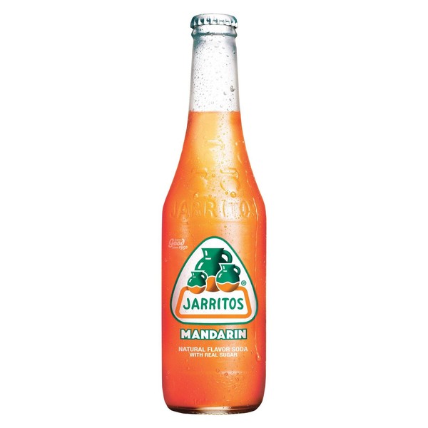 Jarritos Soda, Mandarin, Bottle, 12.50-Ounce (Pack of 24)
