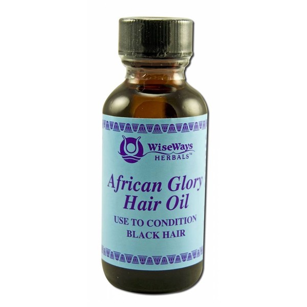 Wise Ways Herbals, Hair Oil African Glory, 1 Ounce