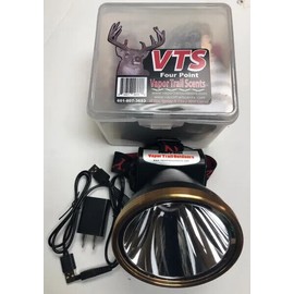 Vapor Trail Outdoors Rechargeable LED Headlamp Four Point 10 Watt Headlamp Vapor Trail Outdoors