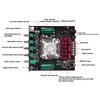 Bluetooth Amplifier Board 2.1 Channel Subwoofer HiFi Wireless Sound Power