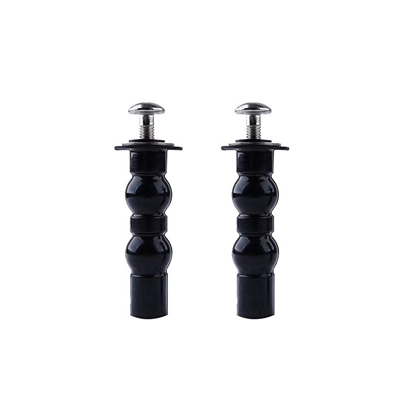 TOTO Toilet Hinge Screw Kit - Expanding Rubber Bolt Top