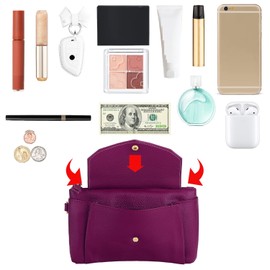 YALUXE Wristlet for Women Genuine Leather Crossbody Clutch Cellphone Smartphone Wallet Vintage Purse Travel