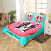 Manfei Cute Dog Comforter Cover Set French Bulldog Puppy with