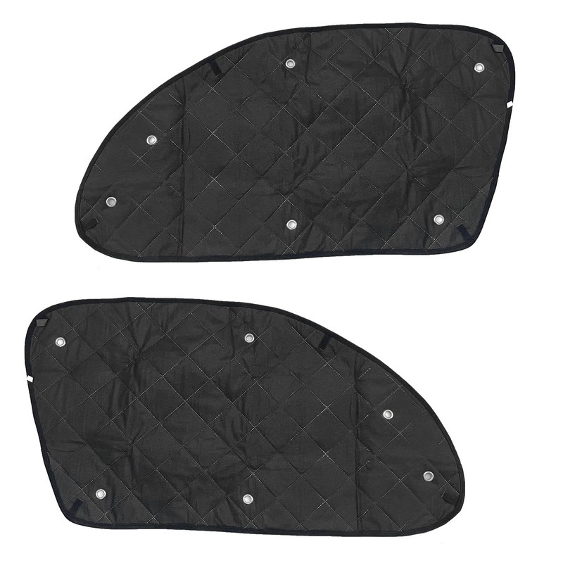 CGP TN-0212 Blackout Thermal Sun Shade, Set of 2 Front