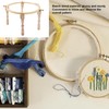 Adjustable Embroidery Table Stand, Portable Embroidery Hoop Holder with 4
