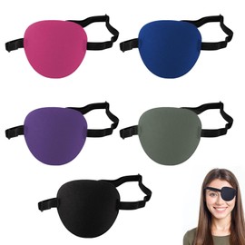 YcsRnn YcsRnn Eye Patches For Adults, Eye Patches, Medical Eye Patch, Medical Eye Patches For Adults, Eye Patch Medical, For Lazy Eye Amblyopia Strabismus Or After Surgery, Suitable For Left Or Right Eye