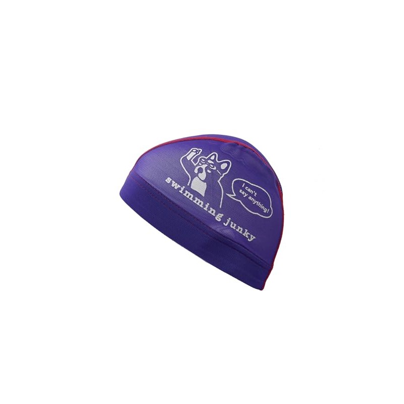 AQUASPHERE 255056 SWIM JUNKY SWIM JUNKY MESH CAP SAY ANYTHING