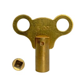 Heizkörperentlüftungsschlüssel – 9 Größen zur Auswahl – 5 mm/5 mm