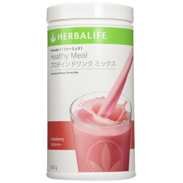 Herbalife Formula 1 Protein Drink Mix (5 Flavors Total) (Strawberry)