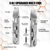 Multitool Pry Tool EDC Pocket Pry Bar with Multitool Bottle