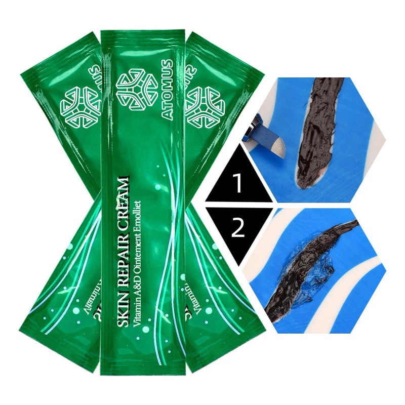 Atomus crema vitamina a d tatuaje microblading 100 pzs