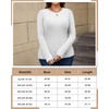 Evervibe 3 Pack Plus Size Thermal Shirts for Women Long