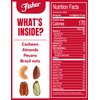 Fisher Snack Deluxe Mixed Nuts, 24 Ounces, Cashews, Almonds, Pecans,