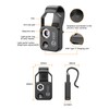 200X Phone Mini Pocket Microscope with LED Light, CPL Lens