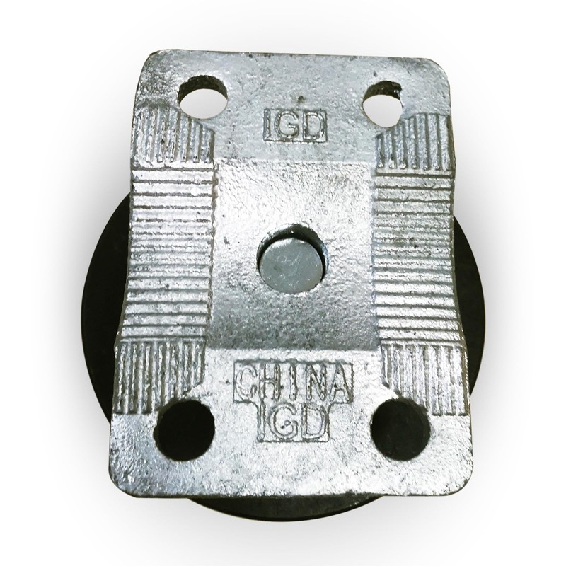 Cantilever Gate Rollers, Nylon Rollers for 4" Round Post, 2-3/8"