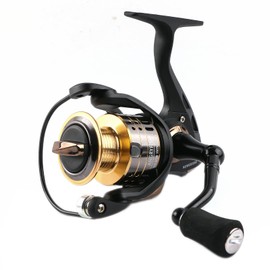 ANGRYFISH 8+1BB Collapsible Spinning Fishing Reel with 5.2:1 Gear Ratio Anti-Reverse Right/Left Handle Fishing Reel for Saltwater or Freshwater(X3000)…