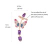 925 Sterling Silver Post Ear Cuff Earrings for Women Butterfly