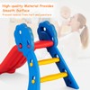 BABY JOY Folding Slide, Indoor First Slide Plastic Play Slide