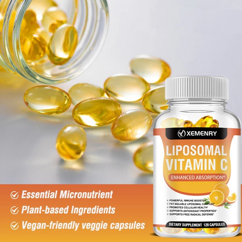 Liposomal Vitamin C 2100mg - High Absorption Supplements, Enhance Immunity
