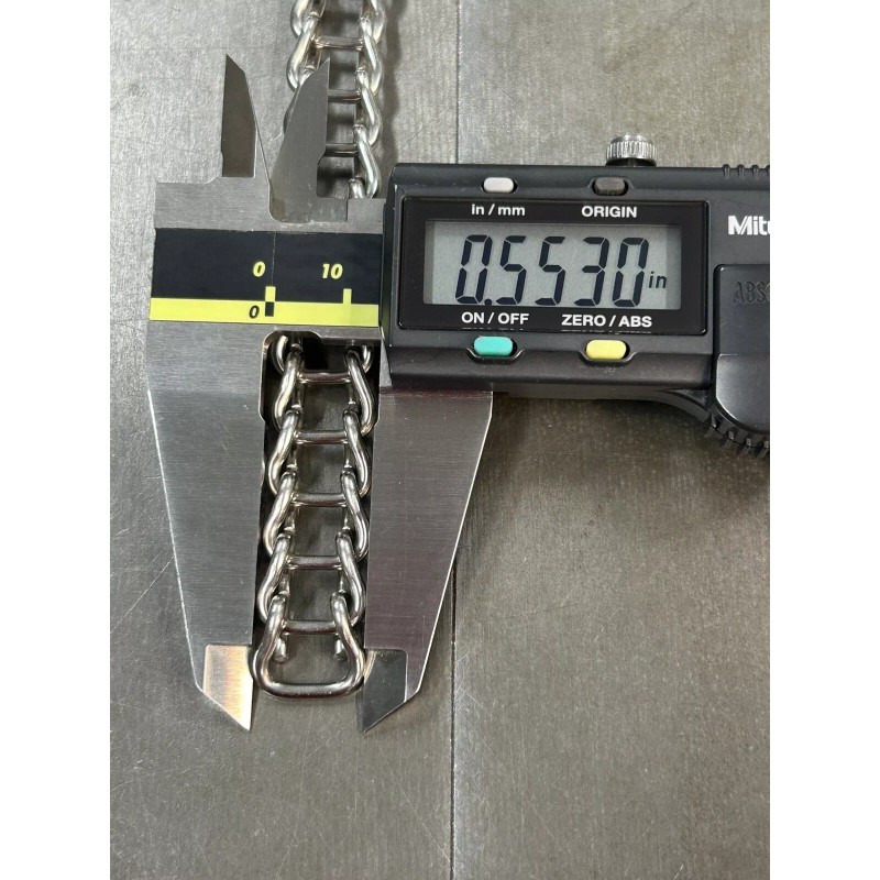 BOSTON GEAR WORKS STAINLESS STEEL LADDER CHAIN .353" PITCH #2
