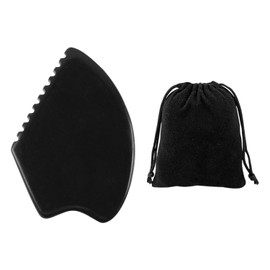 1 Piece of Scraping Tool and 1 Velvet Bag, Body Care Supplies, Manual Massager, Suitable for Face, Neck, and Legs.