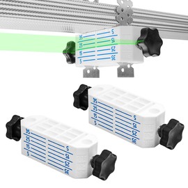 CD60 ES Ceiling Levelling Holder Profile Clothes Hangers Plasterboard Regips Levelling System for Suspended Ceilings Quick Installation Tool Pack of 2