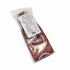 The Sausage Maker - Mahogany Deer Print Collagen Sausage Casings, 65mm, Pre-Tied (20pcs)