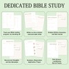 XKDOUS Bible Study Journal Church Notes Journal, Study Supplies Bible