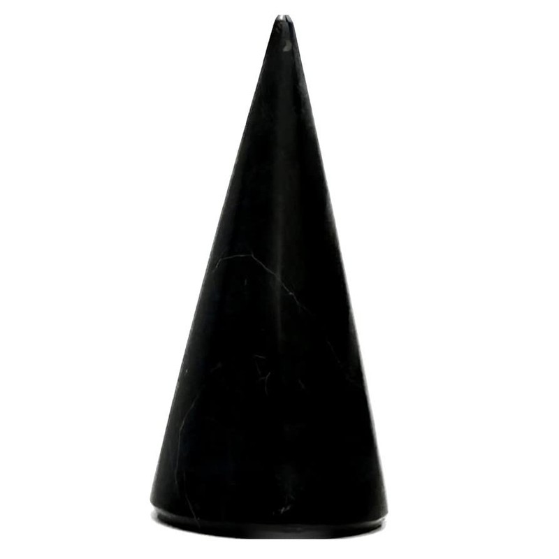 craft monkees Ring Holder Cone Genuine Marble Polished| Ring Jewelry