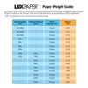 LUXPaper 6" x 9" Small Presentation Folders | Two Pocket