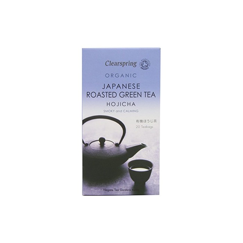 Clearspring Organic Hojicha Roasted Green Tea - Box x 12