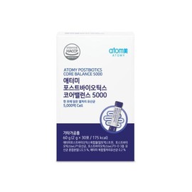 Atomy Postbiotics Core Balance 5000 2gx30 sachets 1 / 애터미 포스트바이오틱스 코어밸런스 5000 2gx30포 1개
