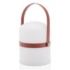 LUUK LIFESTYLE Mobile Design Lantern for Outdoors in Scandinavian Design,