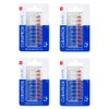 Claprocx Interdental Brush CPS07 (Red) Refill Set of 4 [Total
