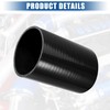 uxcell 4" ID 6" Length 4-Ply Reinforced High Temp Straight
