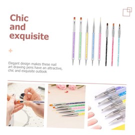 Gatuida Double-Ended Nail Art Pen Set Professional Dotting Tools for Detailed Nail Design Wear-Resistant and Portable for Enthusiasts