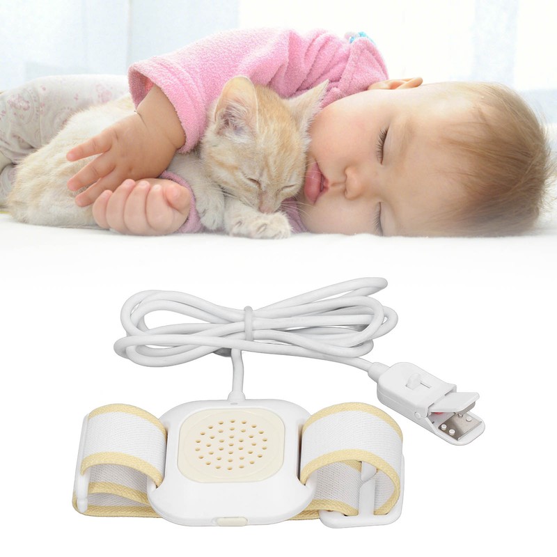 Bedwetting Alarm Sensitive Portable Flashing Vibration Voice Electric Potty Training