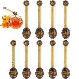 10 unidades de aplicadores de bálsamo labial, cucharas para el cuidado de la piel, espátula, máscaras de labios, mini cucharas para mini dosificador de miel para tarro de mermelada de miel, maquillaje cosmético