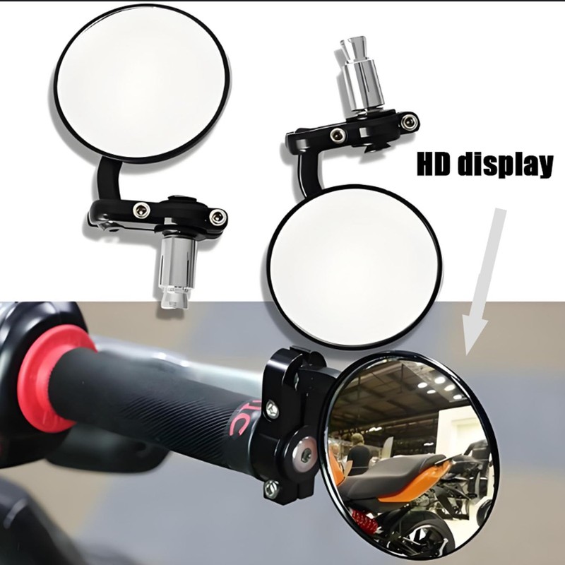 XINYUICEAN Espejo Retrovisor Espejos para Moto, 2 Pcs Universales para