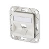 Metz BTR NETCOM 1309141102-E White socket-outlet - BTR NETCOM 1309141102-E