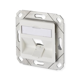 Metz BTR NETCOM 1309141102-E White socket-outlet - BTR NETCOM 1309141102-E