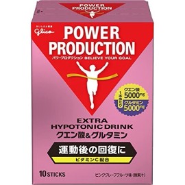 Power Production Extra Hypotonic Drink Citric Acid & Glutamine Pink Grapefruit