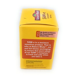 Nature Made SAM-e Complete 400 mg. Tablet (Helps Support Healthy Mood & Joint Comfort) 60 Count